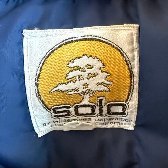 VTG SOLO 100% Goose Down Vest Wilderness Experience Puffer 1970s Size XS EUC - Picture 6 of 7